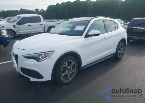 2019 Alfa Romeo Stelvio из США, поврежденный, VIN ZASPAKAN2K7C29802